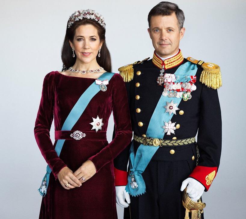 Dánský korunní princ Frederik s manželkou Mary Elizabeth.