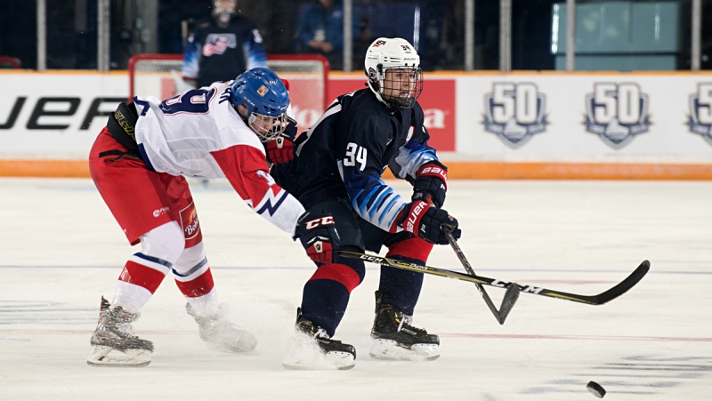 Vstup do World Hockey Challenge sedmnáctce nevyšel, podlehla Američanům