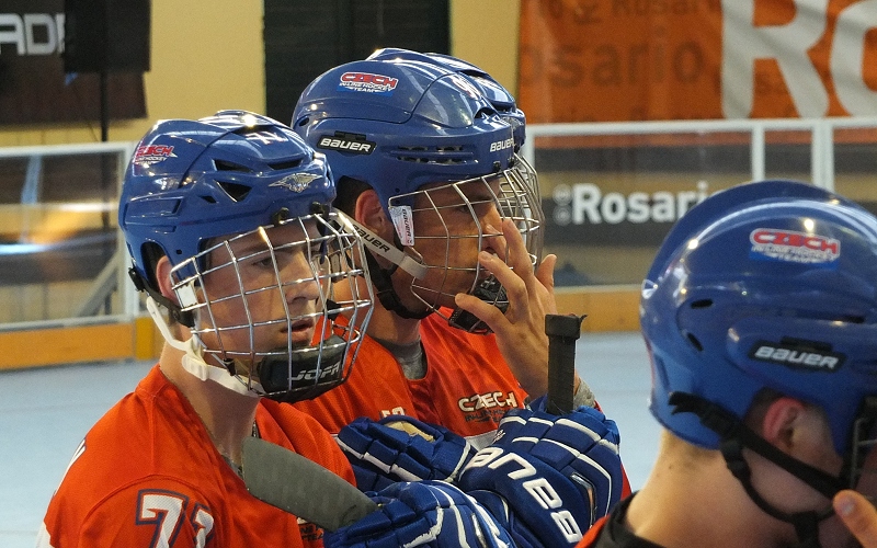 Filip Hronek s Danielem Voženílkem letos reprezentovali i na šampionátech v ledním hokeji