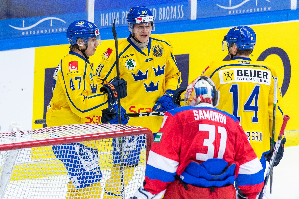 Beijer Hockey Games: Švédsko - Rusko 1:2sn