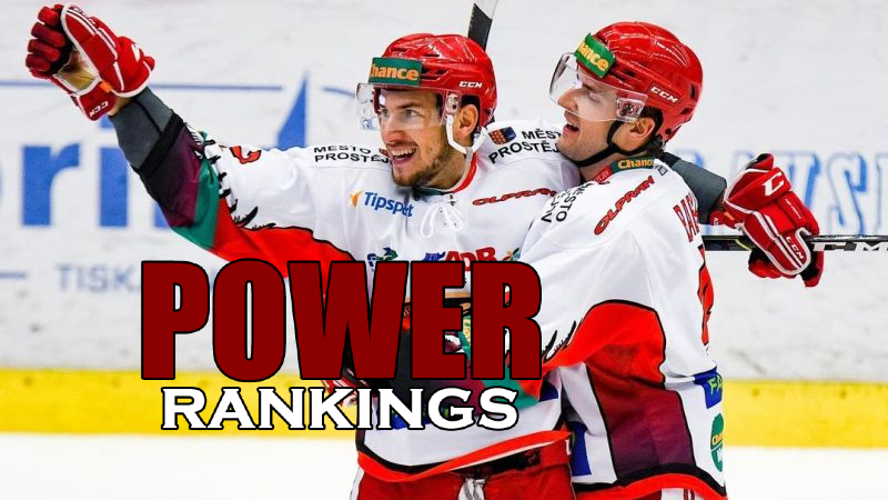 Power Rankings: Prostějov se dere nahoru, Slavia dál padá
